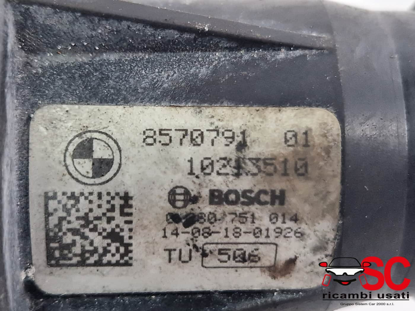 8570791 ATTUATORE FLAP COLLETTORE ASPIRAZIONE BMW Serie 2 Active Tourer (F45) diesel