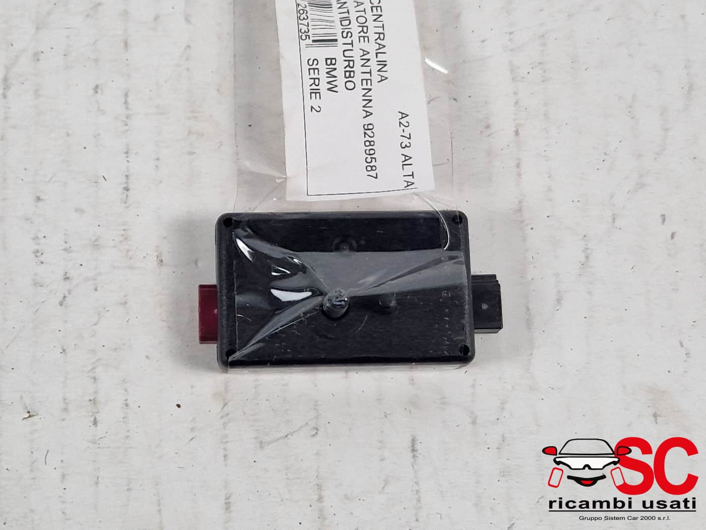 AMPLIFICATORE ANTENNA BMW Serie 2 Active Tourer (F45) 9289587 (14>18)