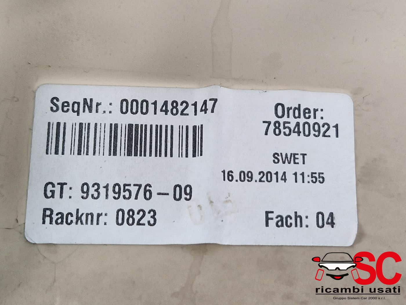 TUNNEL CONSOLLE CENTRALE BMW Serie 2 Active Tourer (F45) 51169372504 (14>18)