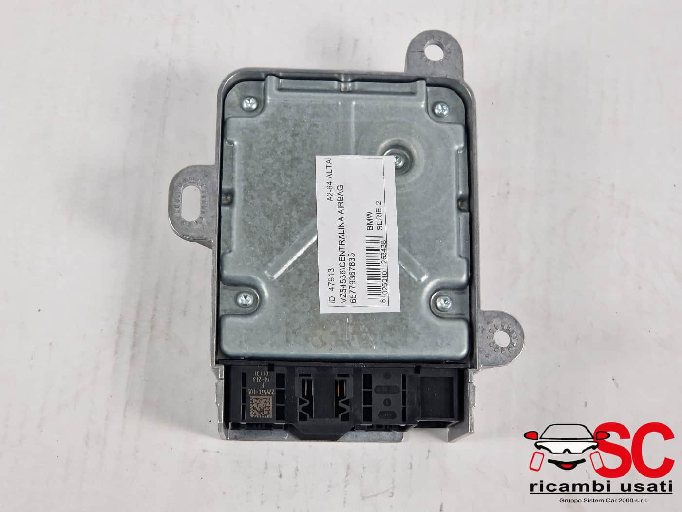 CENTRALINA AIRBAG BMW Serie 2 Active Tourer (F45) 65779367835 (14>18)