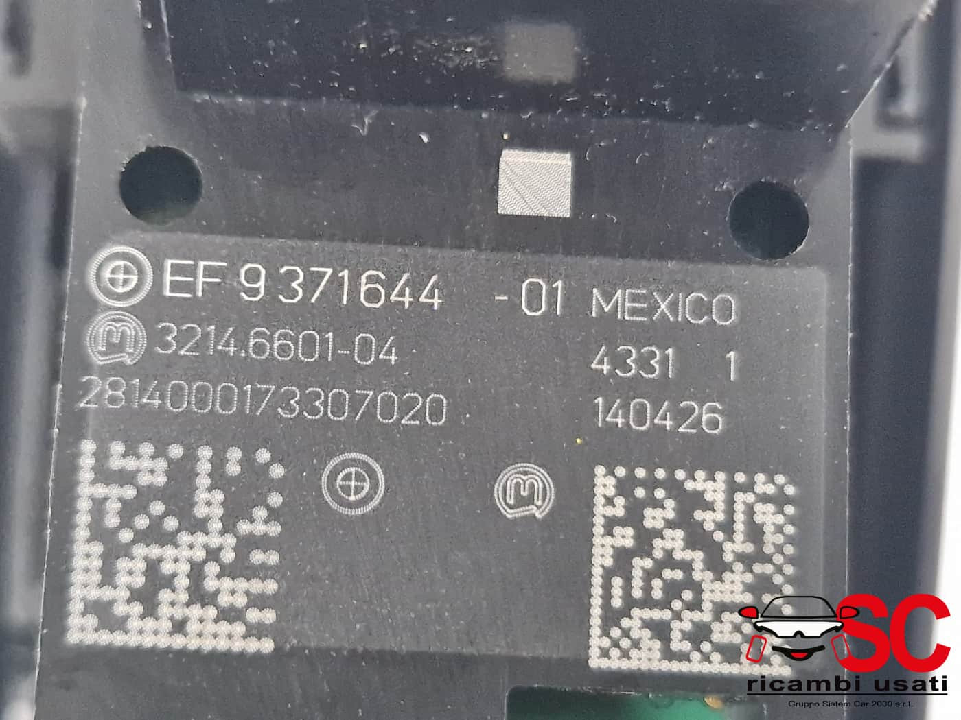 PULSANTE FRENO DI STAZIONAMENTO BMW Serie 2 Active Tourer (F45) 9371644 (14>18)
