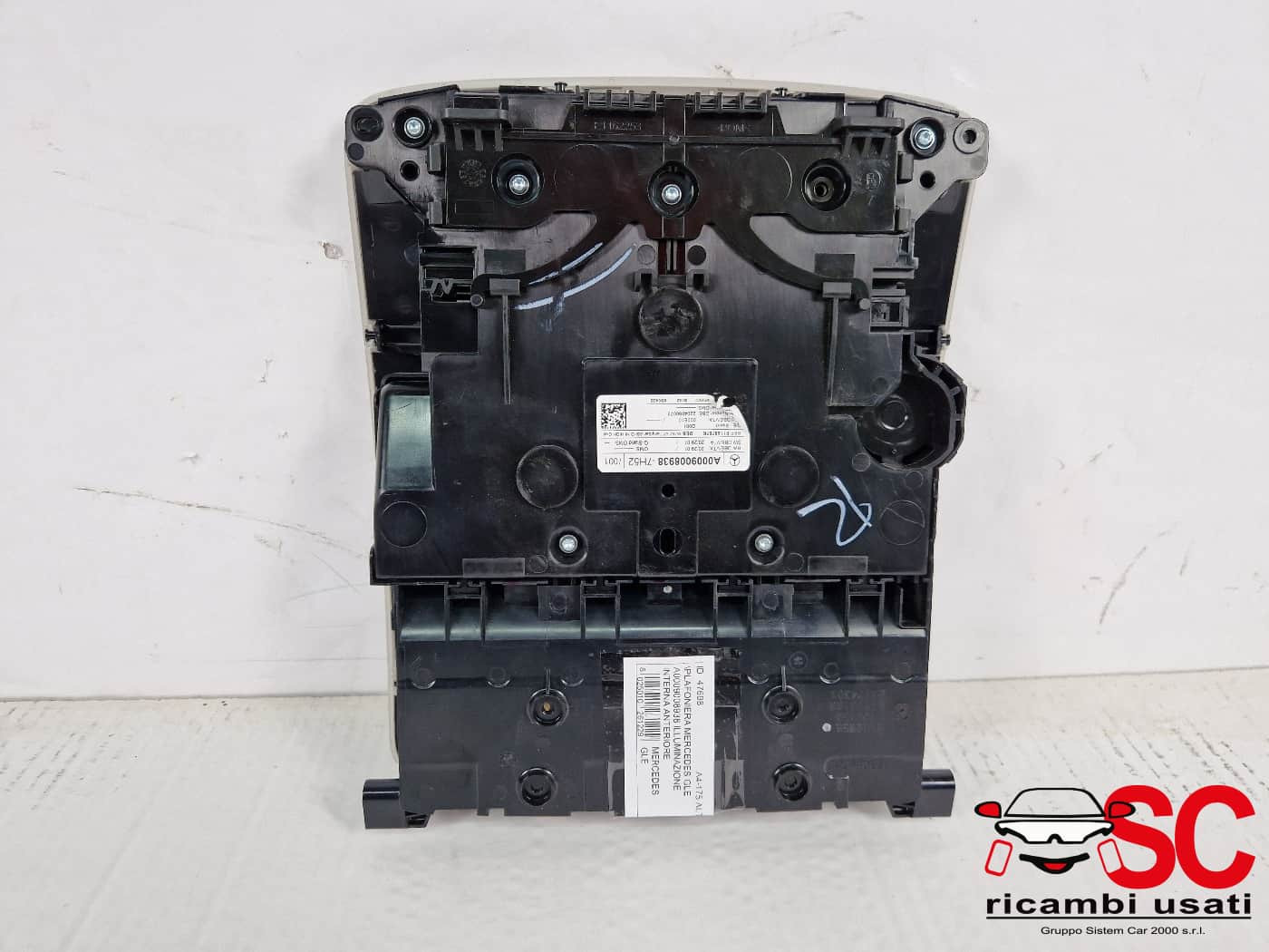 PLAFONIERA MERCEDES GLE W167 A0009008938 (18>)