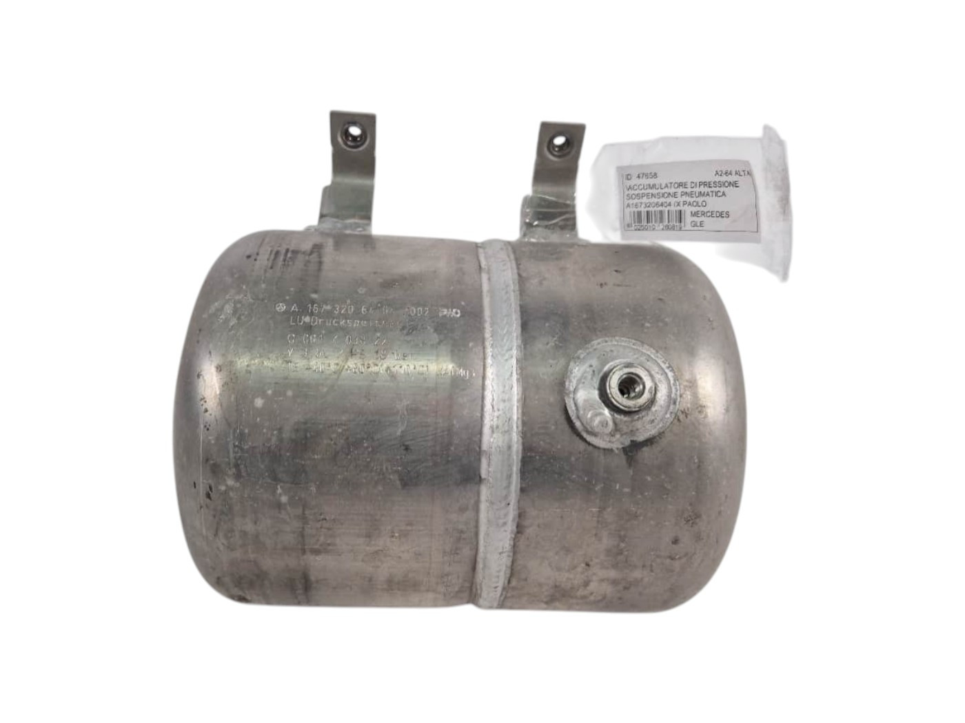 SERBATOIO ARIA COMPRESSIONE SOSPENSIONI PNEUMATICHE MERCEDES GLE W167 A1673206404 (18>)