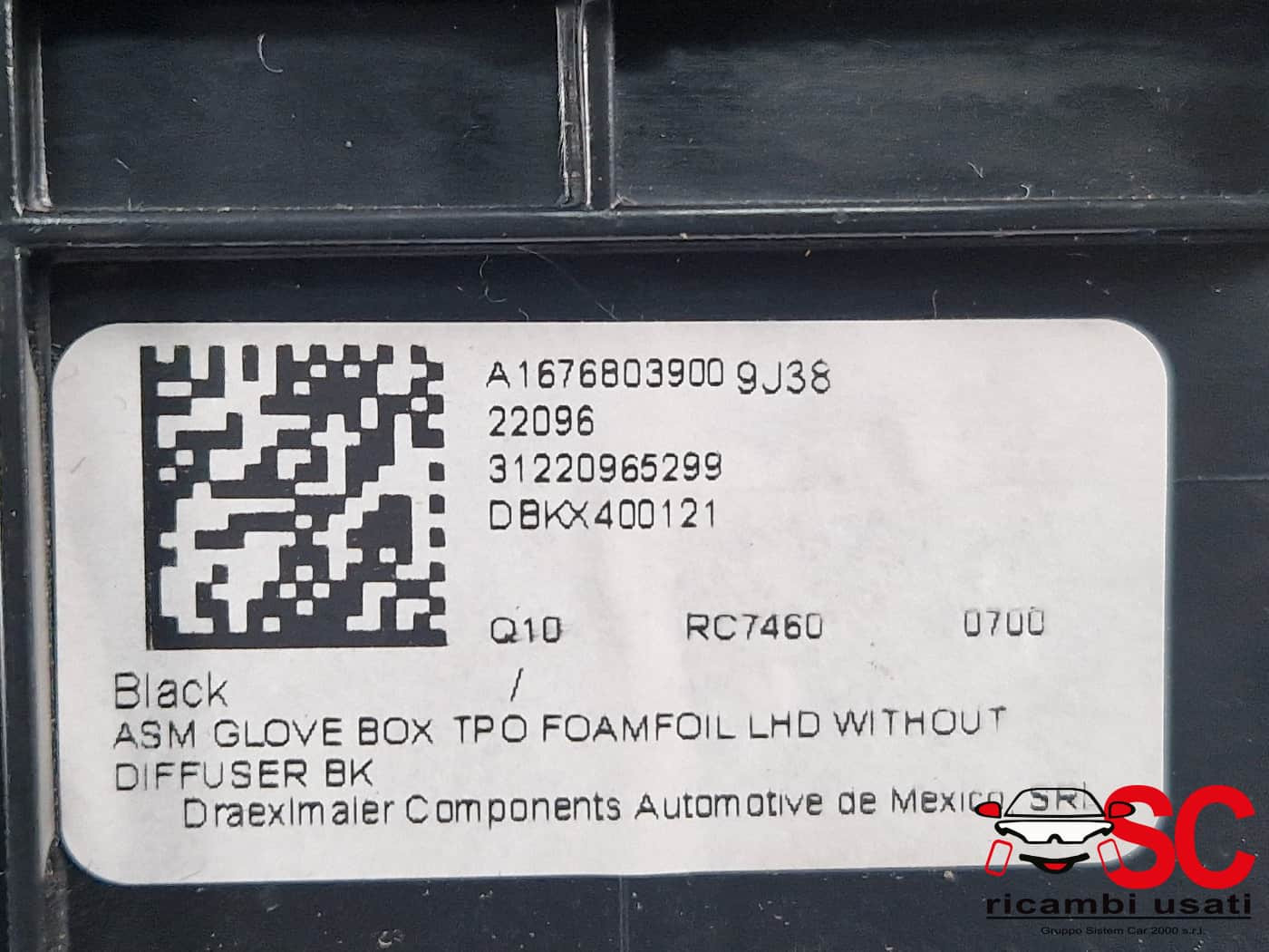 VANO PORTAOGGETTI MERCEDES GLE W167 A1676803900 (18>)