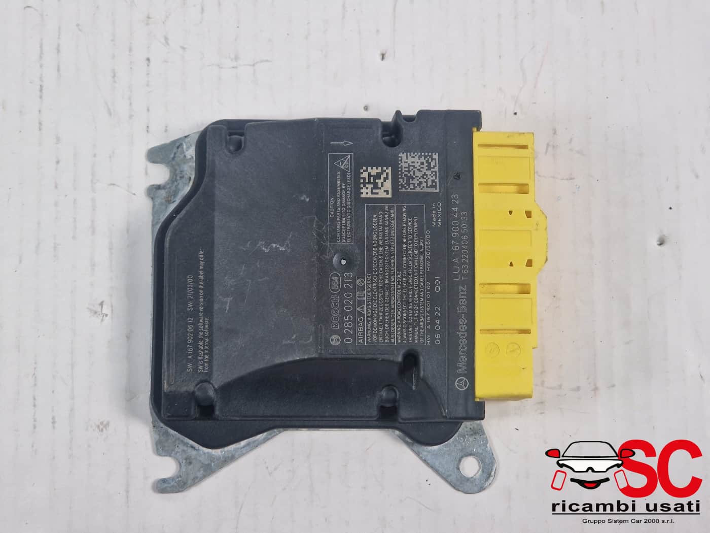 CENTRALINA AIRBAG MERCEDES GLE W167 A1679010102 (18>)