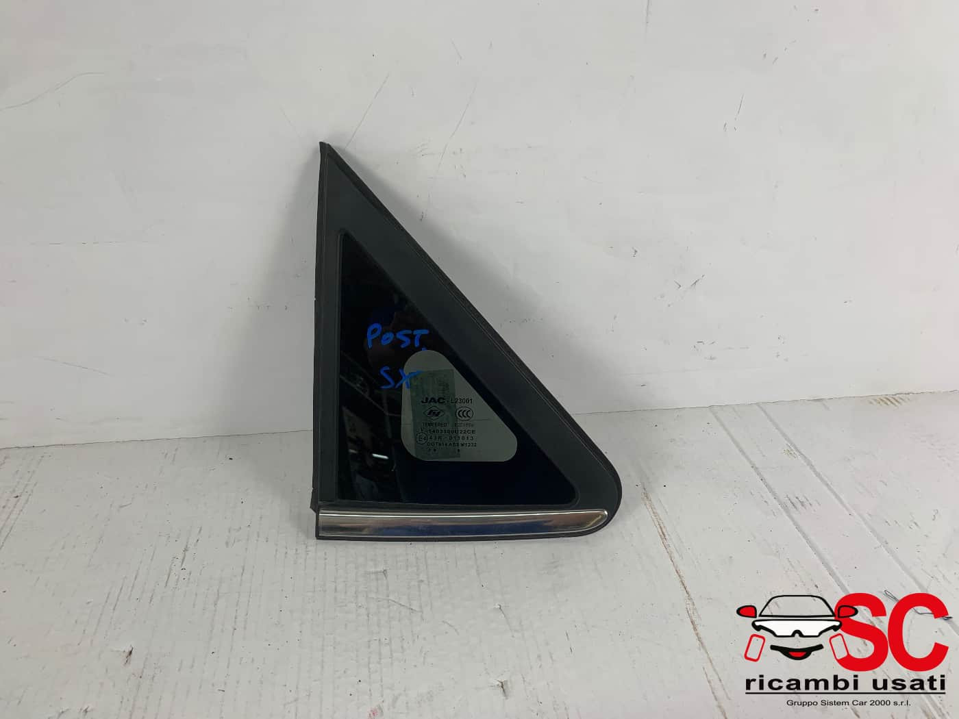VETRO FISSO POSTERIORE SX DR 4 Serie 5403100U22CE (21>)
