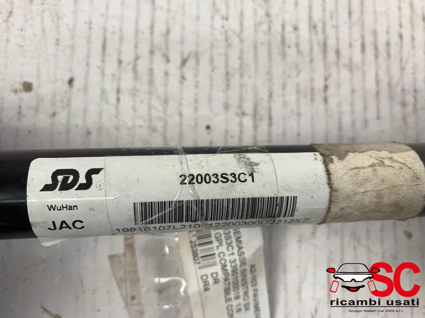 SEMIASSE ANTERIORE SINISTRO DR 4 Serie 3390100018 (21>)