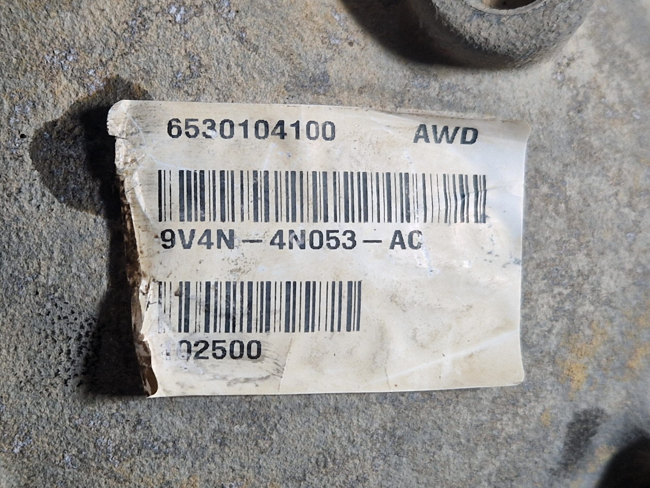 DIFFERENZIALE POSTERIORE FORD Kuga Serie (CBV) 9V4N4N053AC G6DG Diesel 2.0 (08>13)