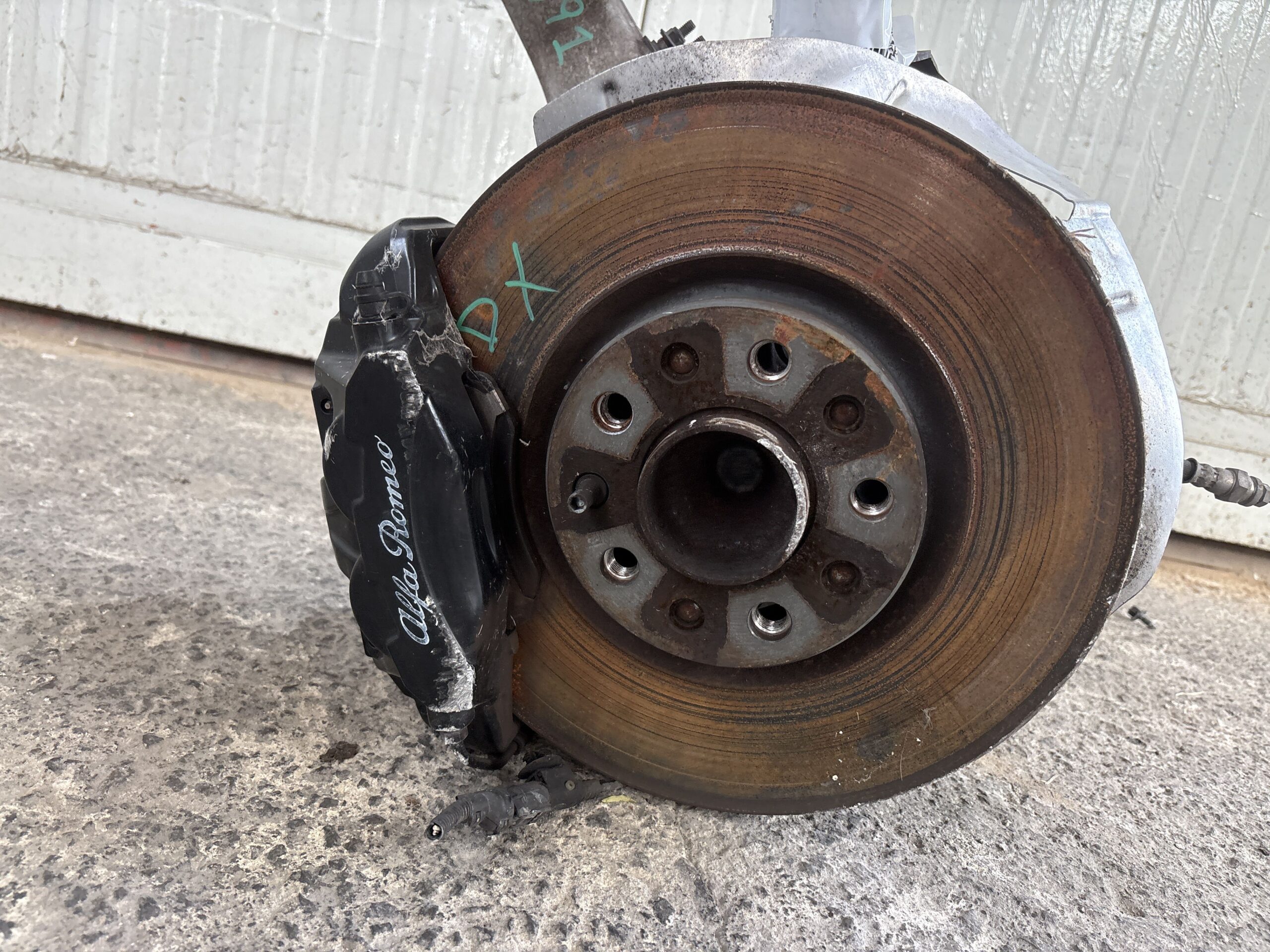 MASSA COMPLETA ANTERIORE DESTRA ALFA ROMEO Giulia Serie (952_) 50563149 (16>)