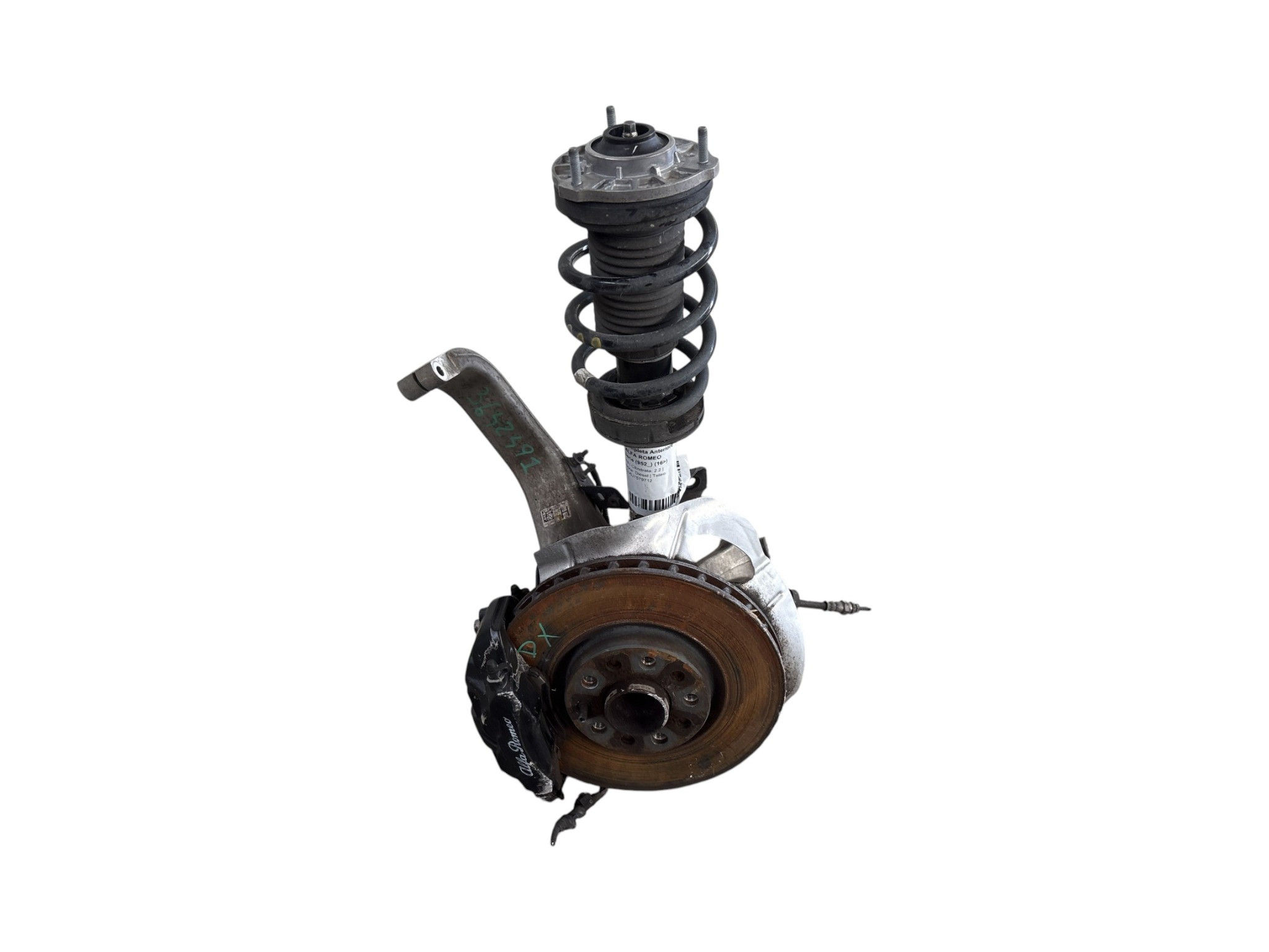 MASSA COMPLETA ANTERIORE DESTRA ALFA ROMEO Giulia Serie (952_) 50563149 (16>)