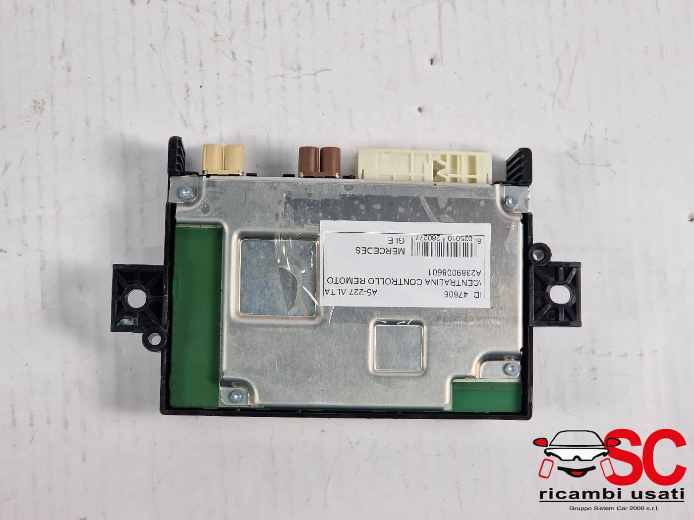 A2389008601 CENTRALINA MODULO DI CONTROLLO MERCEDES GLE W167 Diesel
