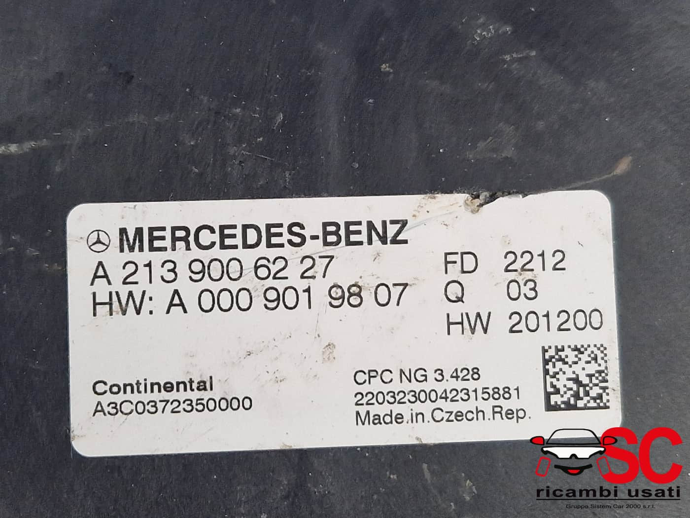 A2139006227 CENTRALINA CONTROLLO CAMBIO AUTOMATICO MERCEDES GLE W167 Diesel