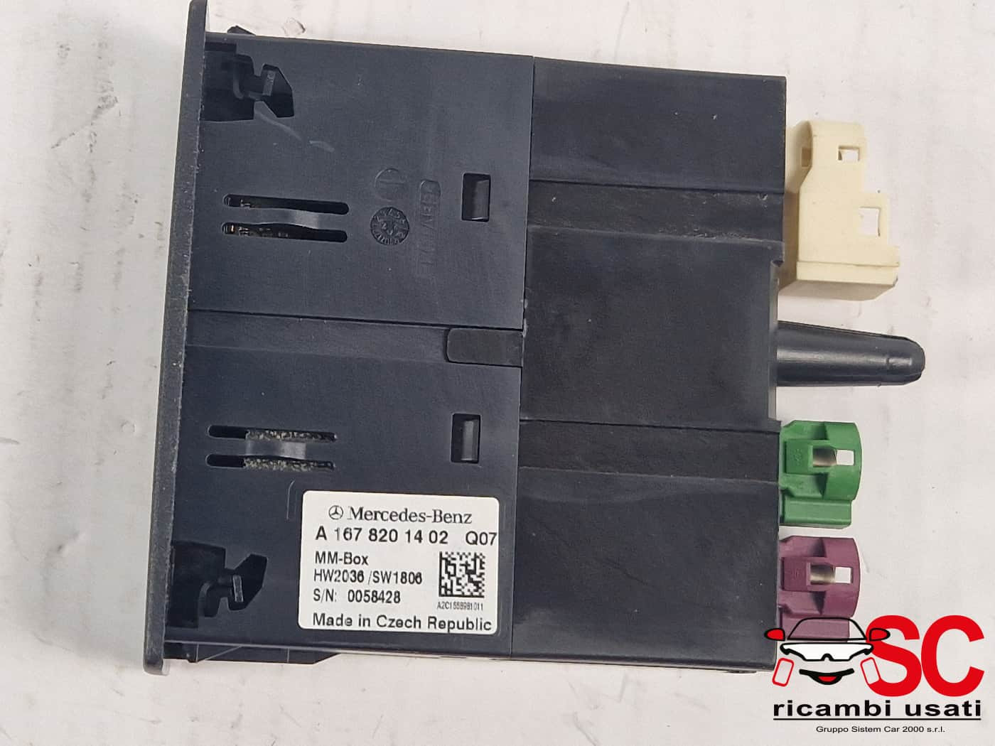 PORTA USB MERCEDES GLE W167 A1678201402 (18>)