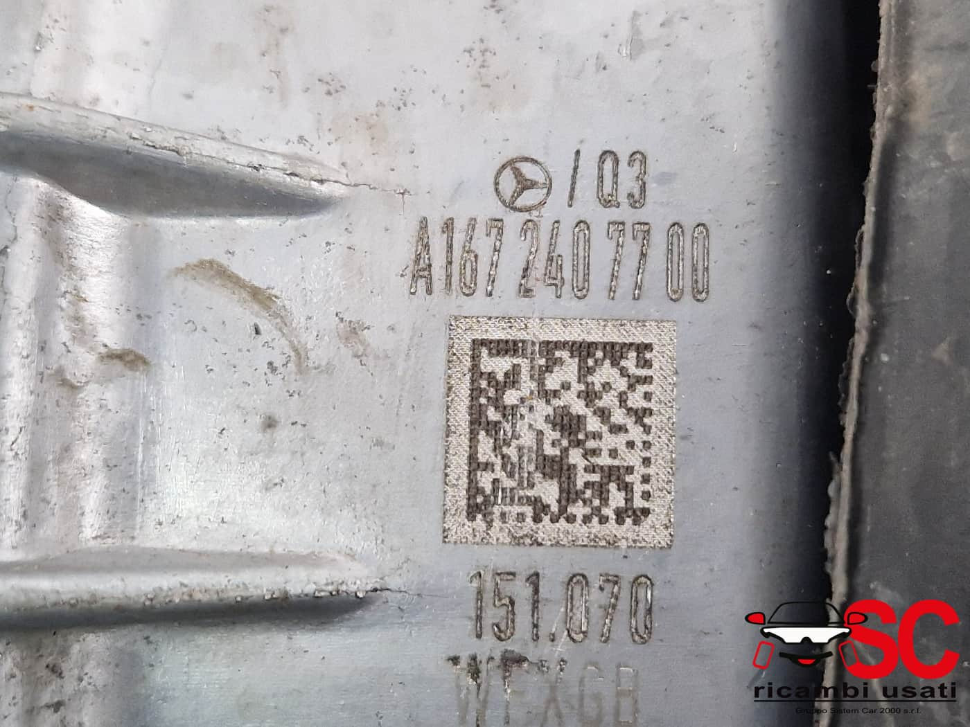 A1672407700 SUPPORTO MOTORE DESTRO MERCEDES GLE W167 Diesel