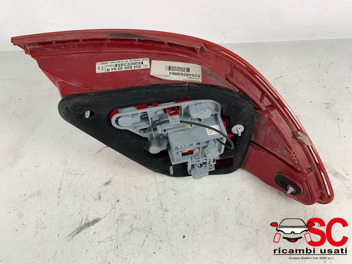 STOP FANALE POSTERIORE DESTRO MERCEDES Classe C Berlina W203 2° Serie A2048203064 (04>07)
