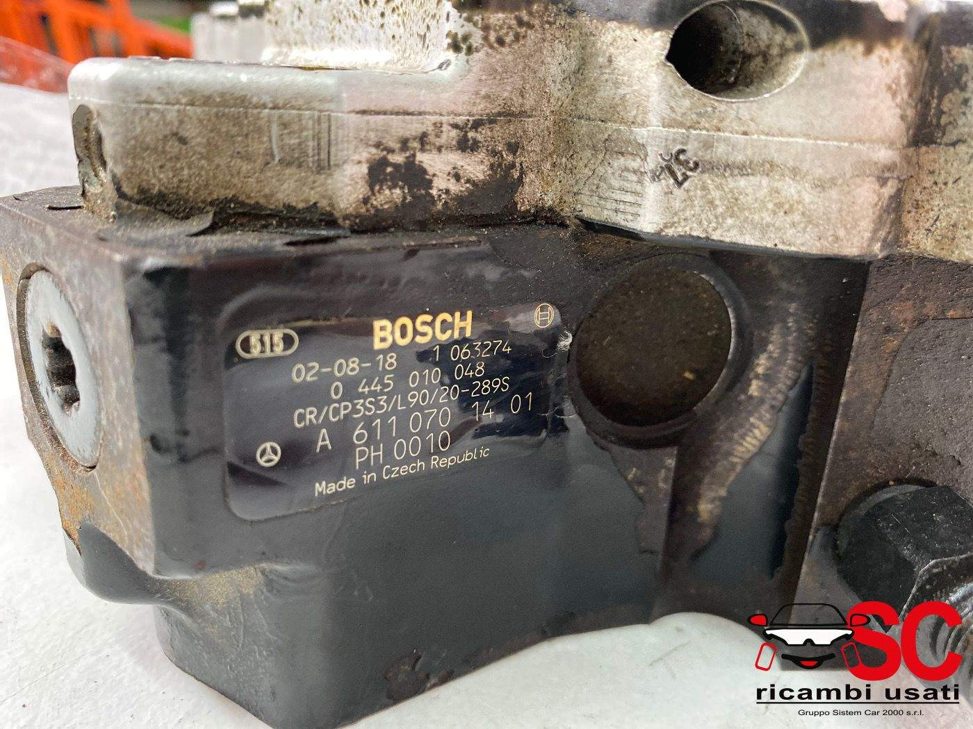 A6110701401 POMPA INIEZIONE DIESEL MERCEDES Classe E Berlina W211 Diesel