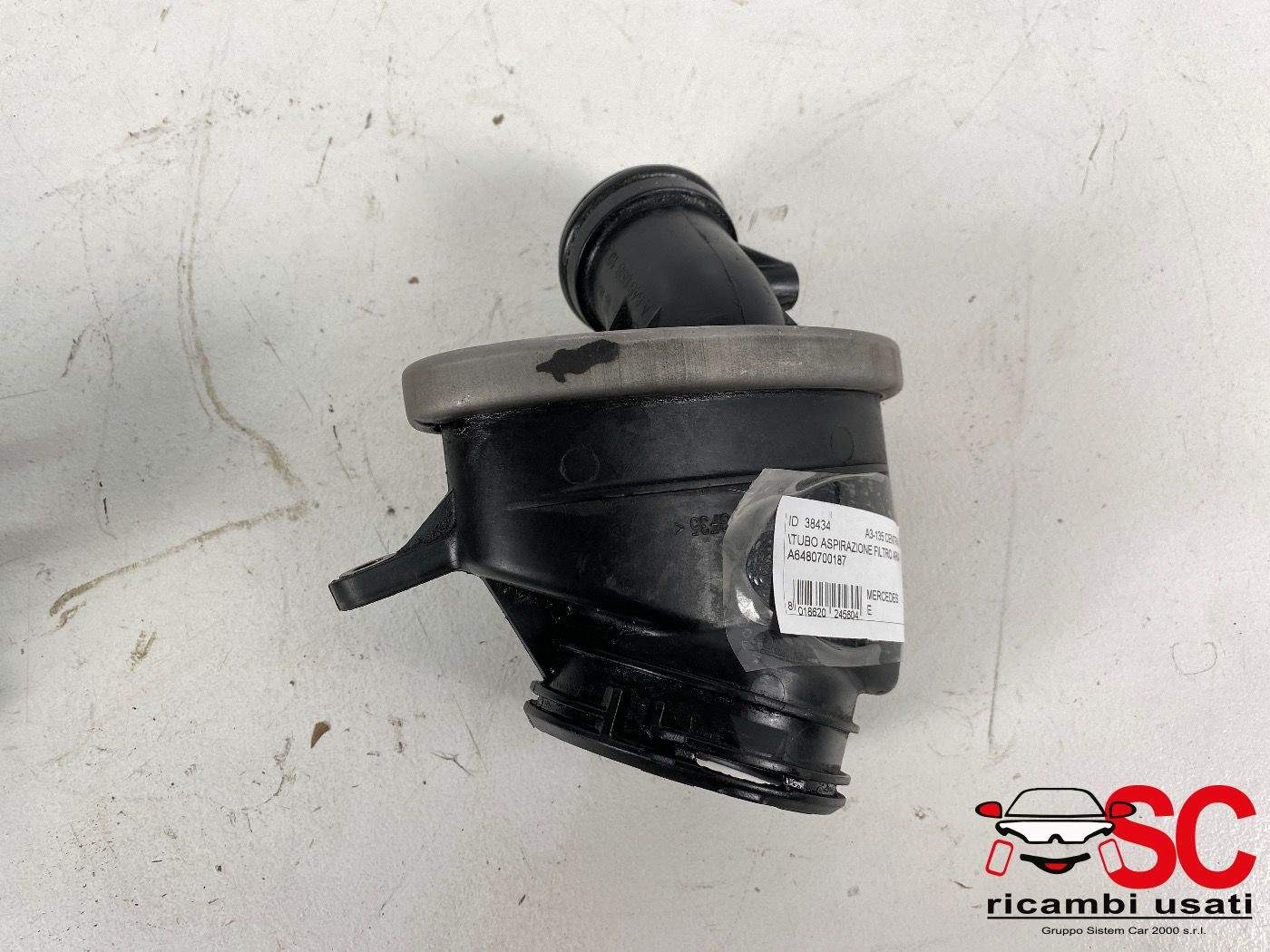 TUBO ASPIRAZIONE FILTRO ARIA MERCEDES Classe E Berlina W211 Diesel