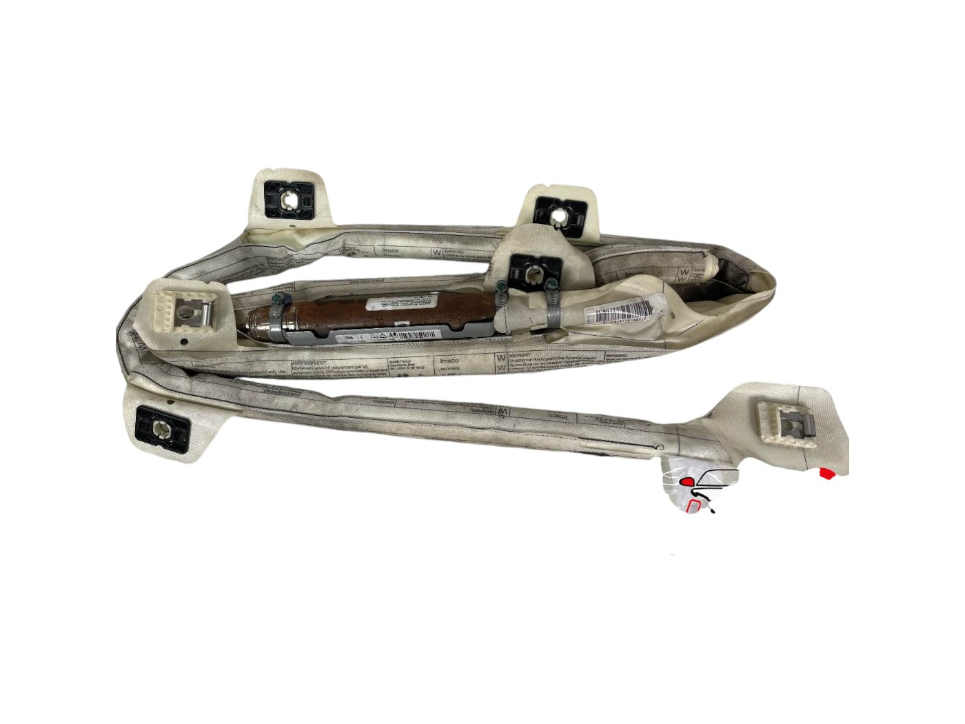 AIRBAG A TENDINA LATO SINISTRO MERCEDES Classe C Berlina W203 2° Serie A20486005051 (04>07)