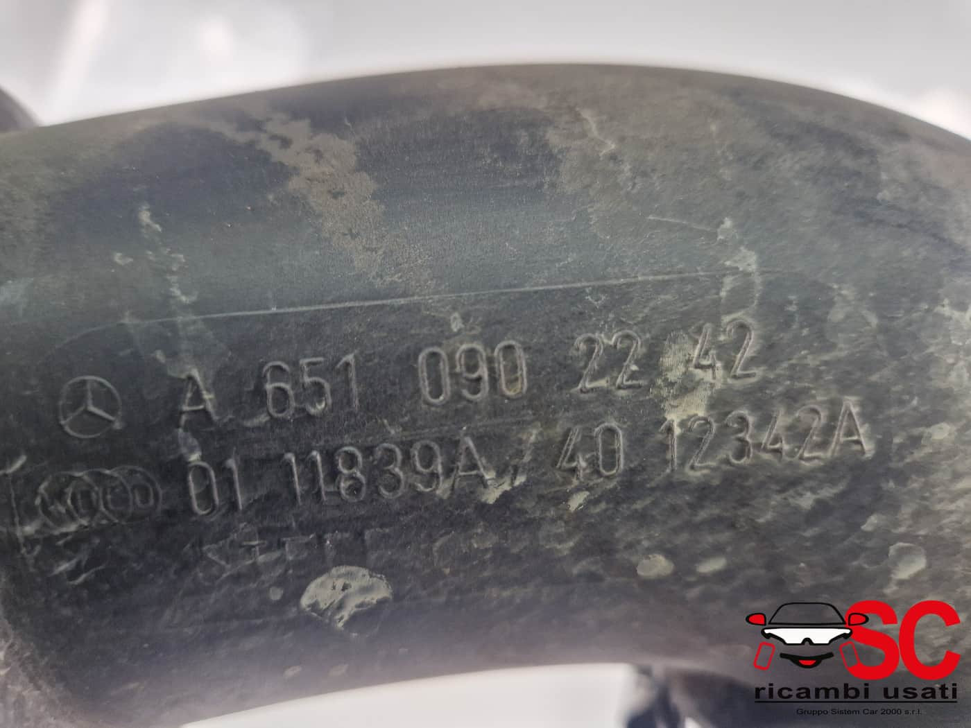 A6510902242 TUBO ASPIRAZIONE FILTRO ARIA MERCEDES Classe A Serie (W176) diesel