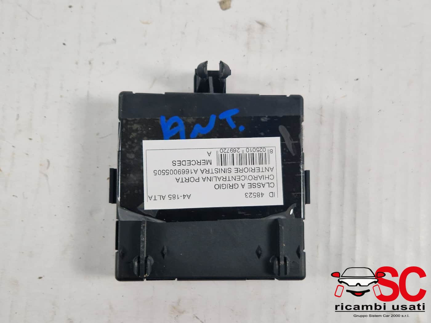 CENTRALINA PORTA SX GUIDA MERCEDES Classe A Serie (W176) A1669005505 (12>18)