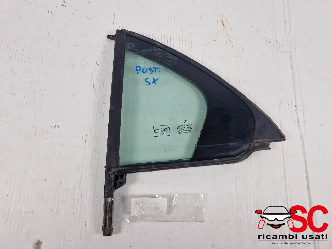 VETRO FISSO POSTERIORE SX MERCEDES Classe A Serie (W176) A1767300300 (12>18)