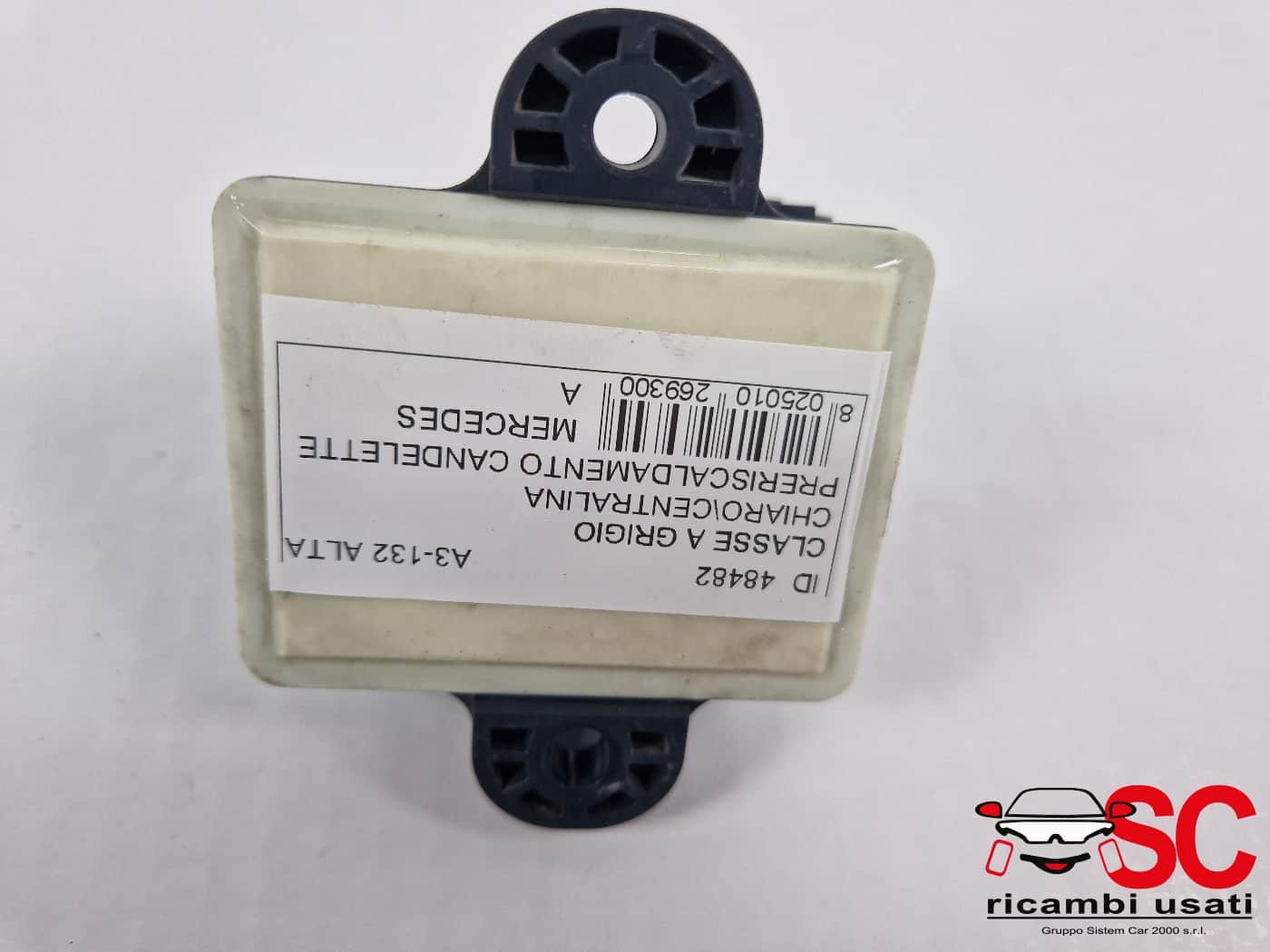 A6519005502 CENTRALINA PRERISCALDAMENTO MERCEDES Classe A Serie (W176) diesel