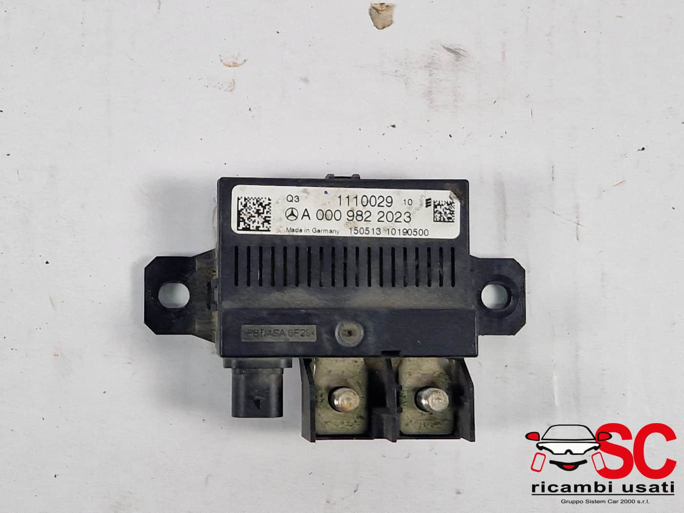 A0009822023 CENTRALINA BATTERIA MERCEDES Classe A Serie (W176) diesel