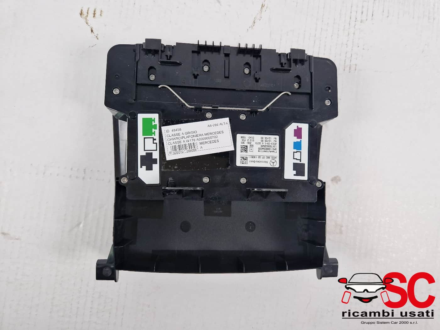 PLAFONIERA MERCEDES Classe A Serie (W176) A0009000702 (12>18)