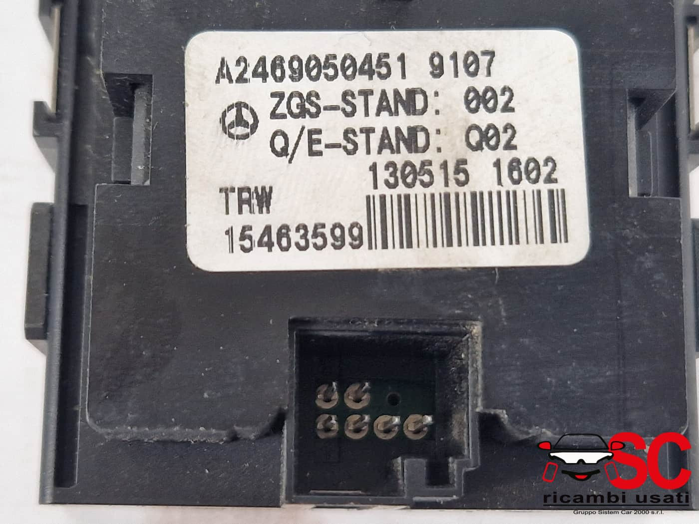 PULSANTE FRENO DI STAZIONAMENTO MERCEDES Classe A Serie (W176) A2469050451 (12>18)