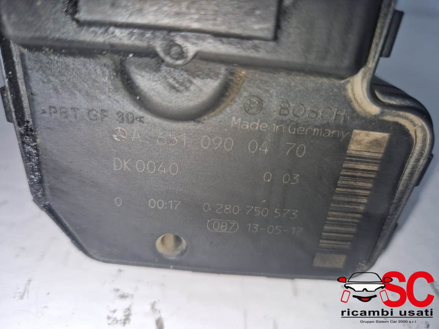 A6510900470 CORPO FARFALLATO MERCEDES Classe A Serie (W176) Diesel