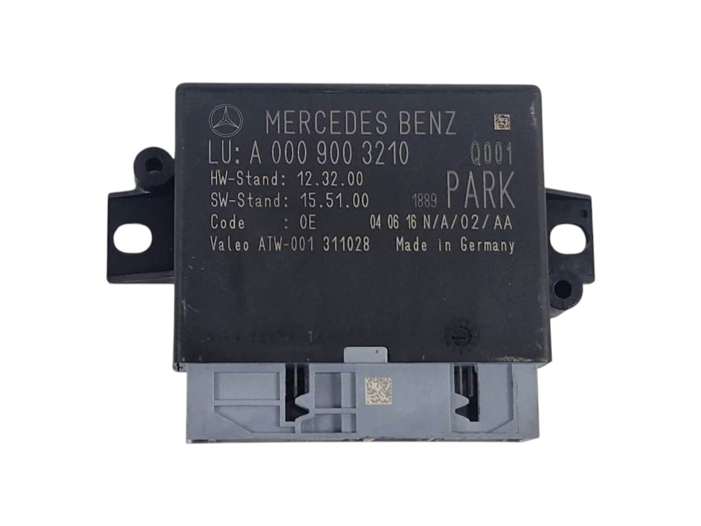CENTRALINA SENSORI DI PARCHEGGIO MERCEDES Classe A Serie (W176) A0009003210 (12>18)