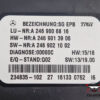 A2469006816 CENTRALINA FRENO A MANO MERCEDES Classe A Serie (W176) diesel
