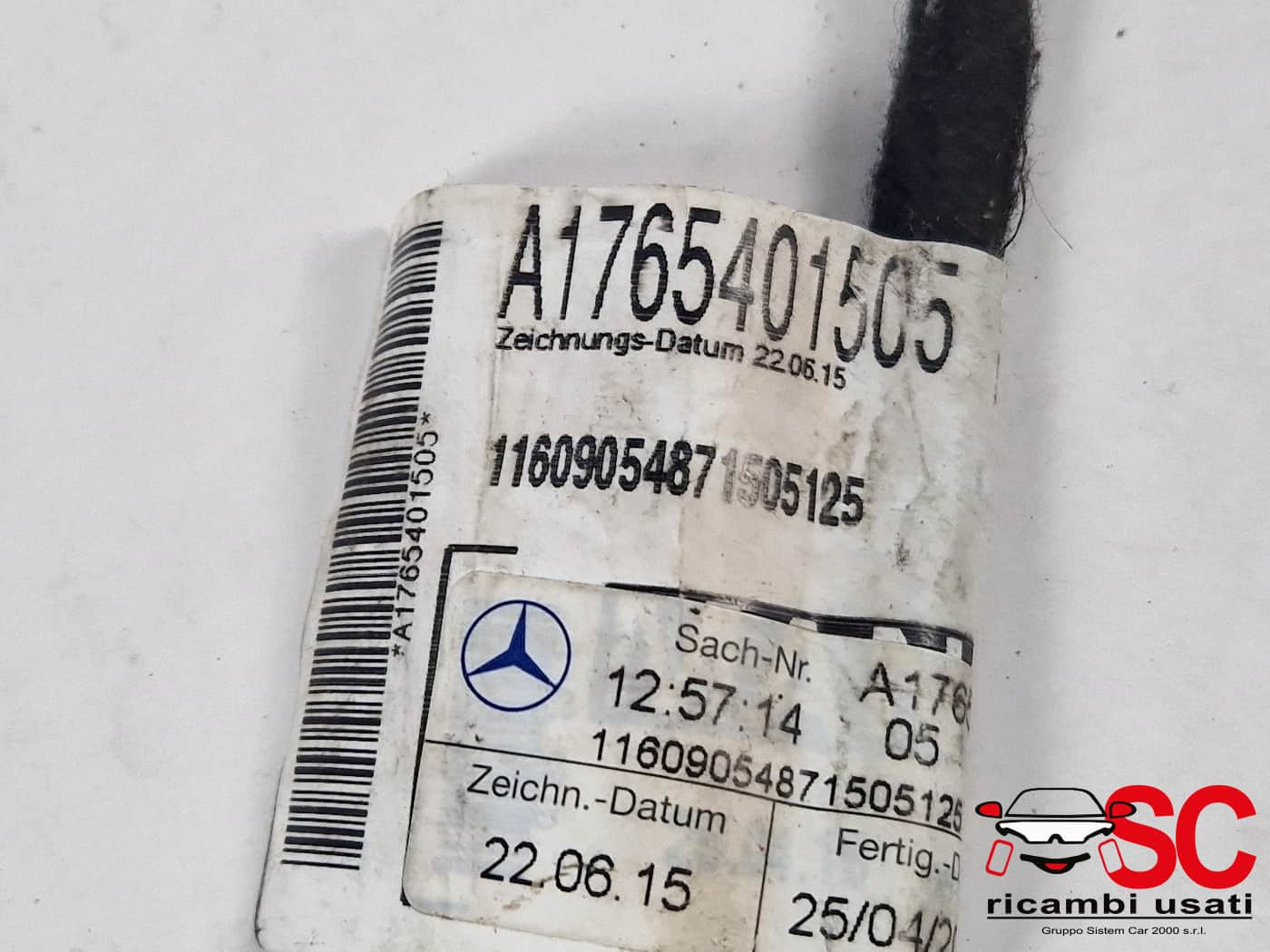 A1765401505 CABLAGGIO MERCEDES Classe A Serie (W176) diesel