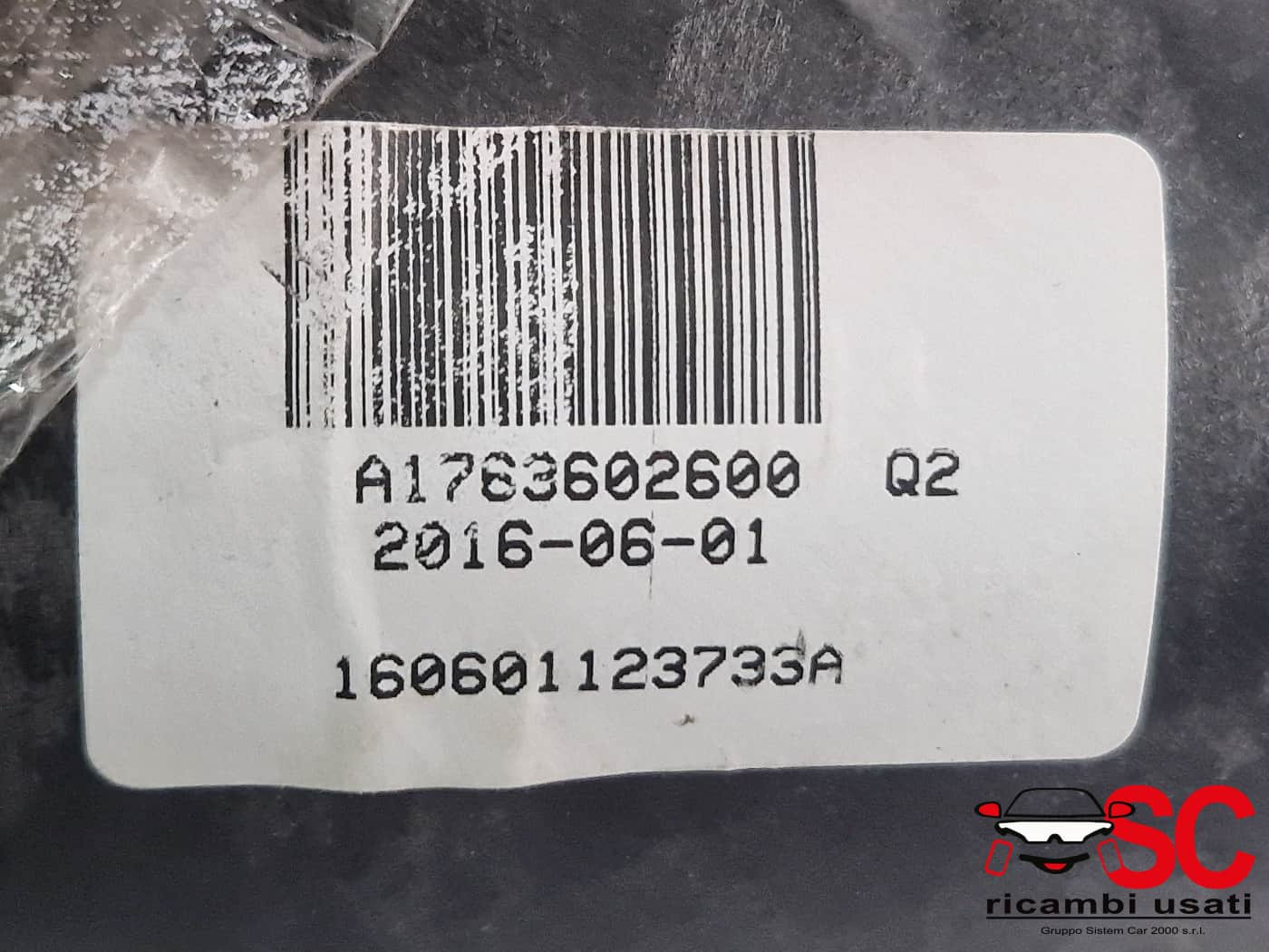 LEVA CAMBIO MERCEDES Classe A Serie (W176) A1763602600 diesel (12>18)