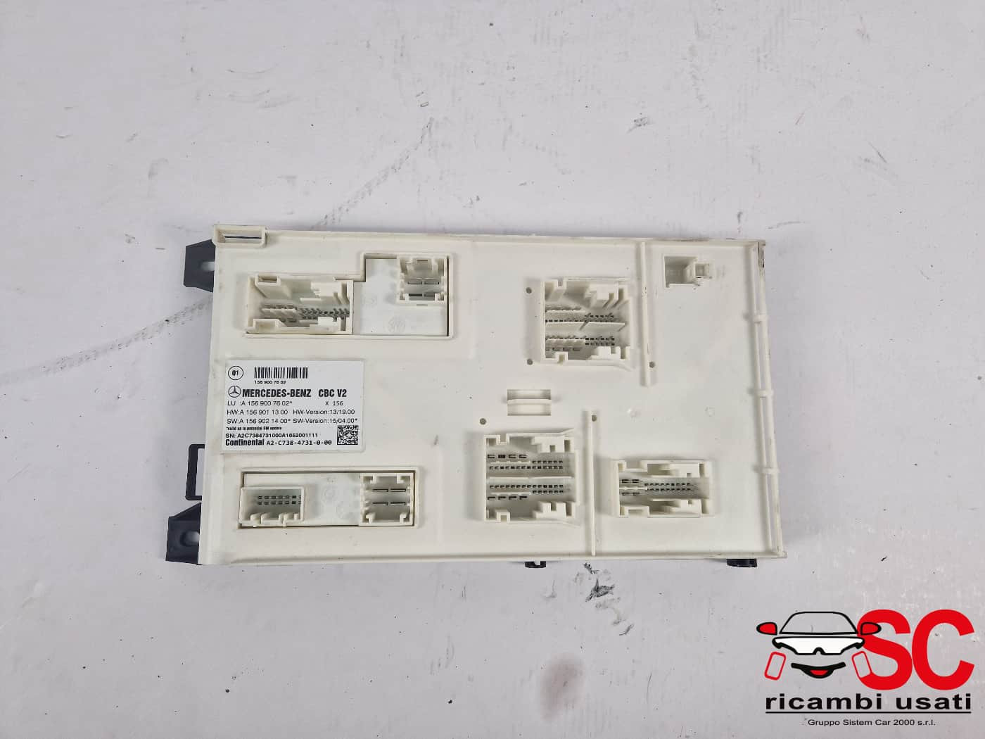 BODY COMPUTER MERCEDES Classe A Serie (W176) A1569007602 (12>18)