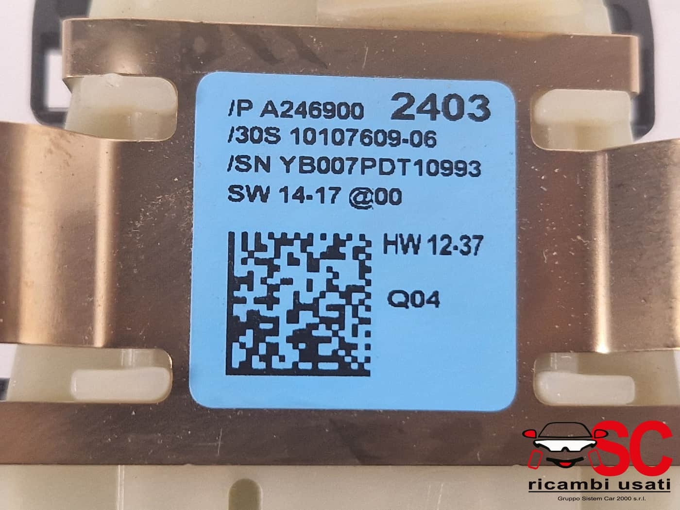 SENSORE PIOGGIA MERCEDES Classe A Serie (W176) A2469002403 (12>18)