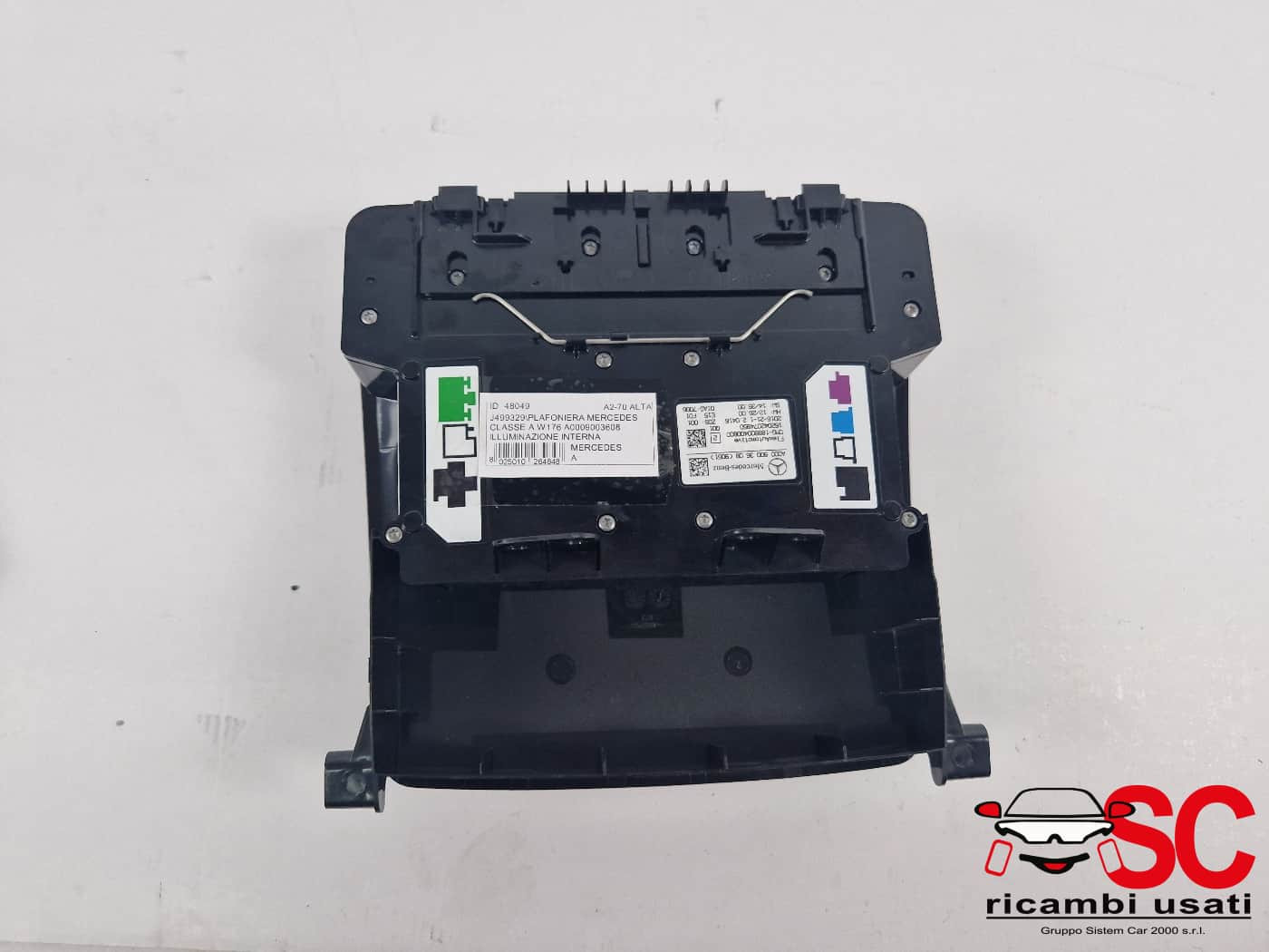 PLAFONIERA MERCEDES Classe A Serie (W176) A0009003608 (12>18)