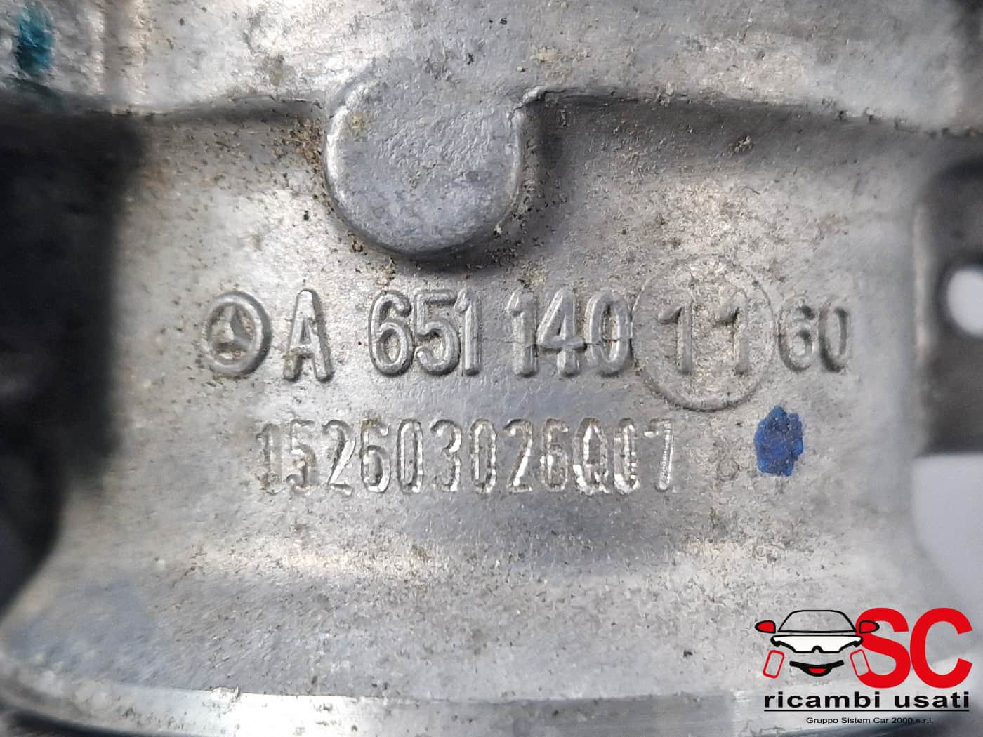 A6511401160 VALVOLA EGR MERCEDES Classe A Serie (W176) diesel