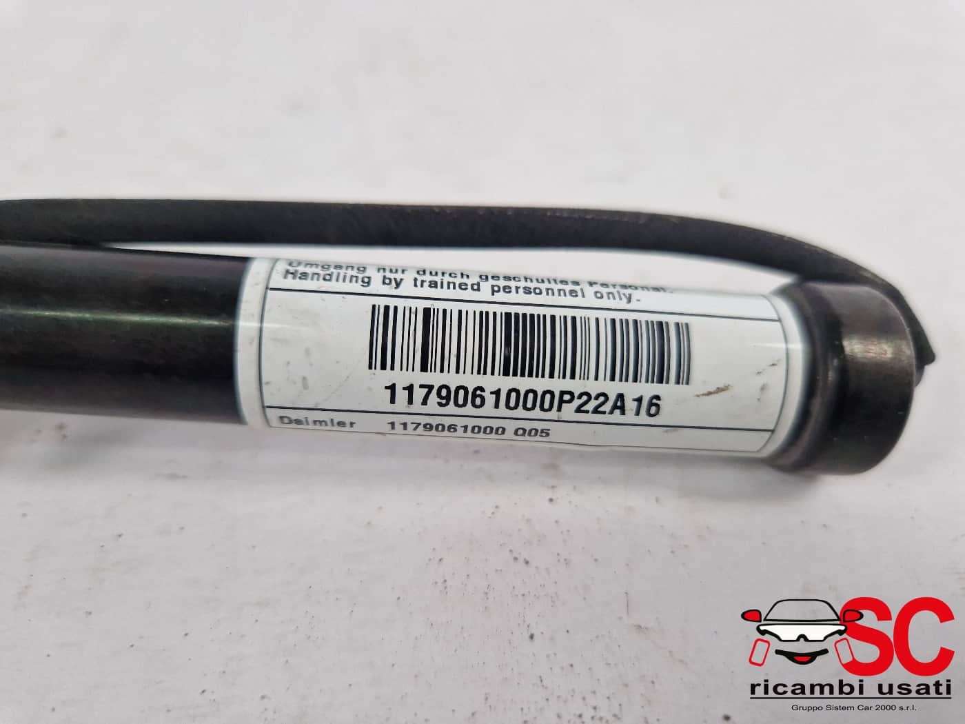 ATTUATORE COFANO ANT SX MERCEDES Classe A Serie (W176) A1179061000 (12>18)