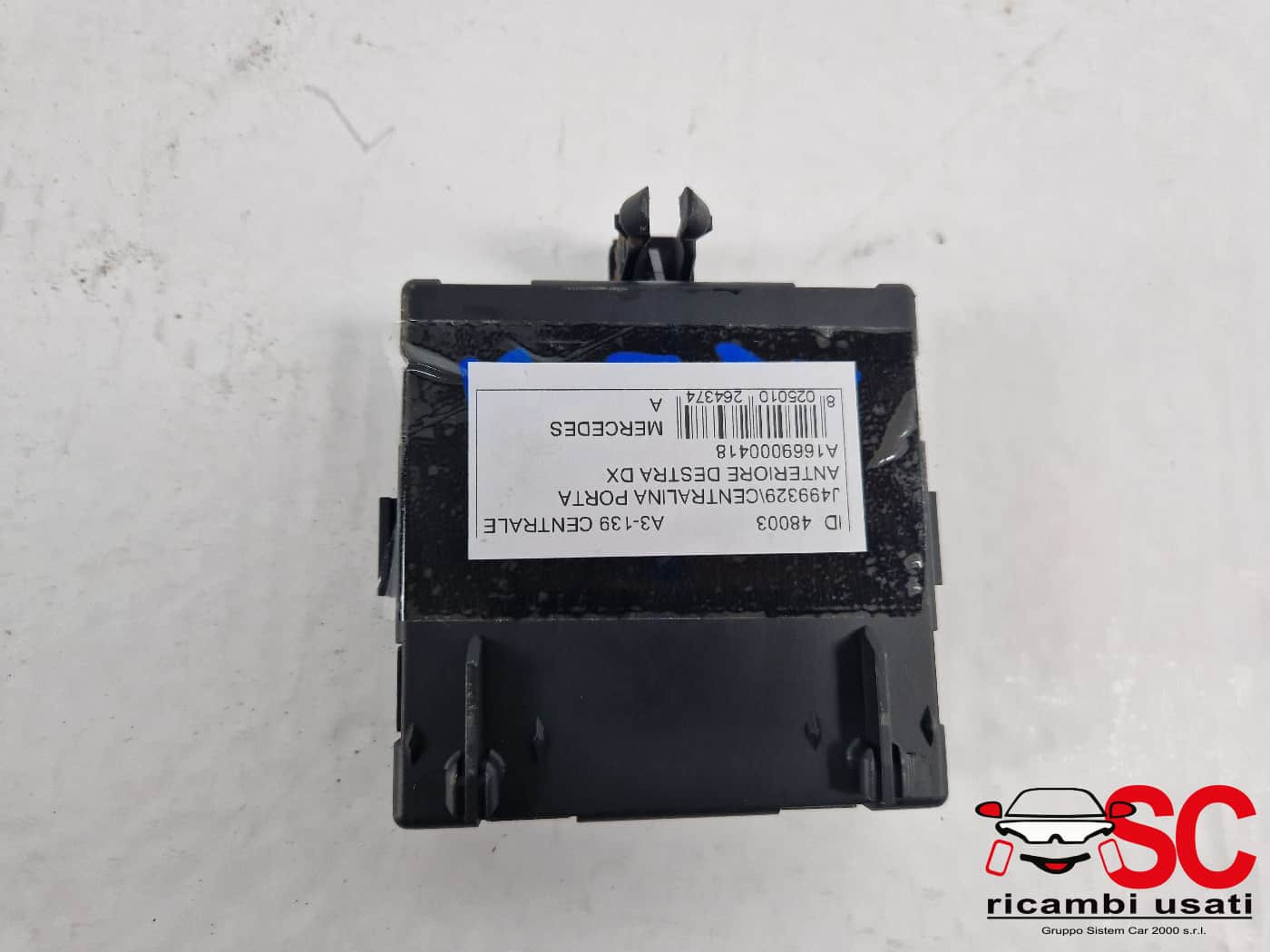 CENTRALINA PORTA DX PASSEGGERO MERCEDES Classe A Serie (W176) A1669000418 (12>18)
