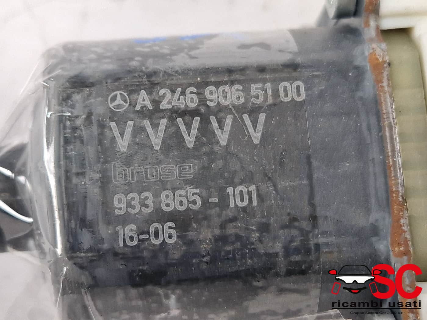 MECCANISMO ALZAVETRO ANT. SX MERCEDES Classe A Serie (W176) A2469065100 (12>18)