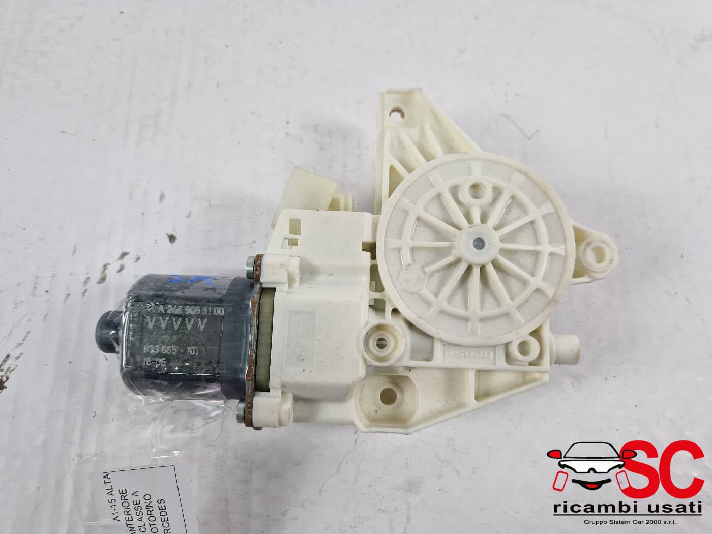 MECCANISMO ALZAVETRO ANT. SX MERCEDES Classe A Serie (W176) A2469065100 (12>18)