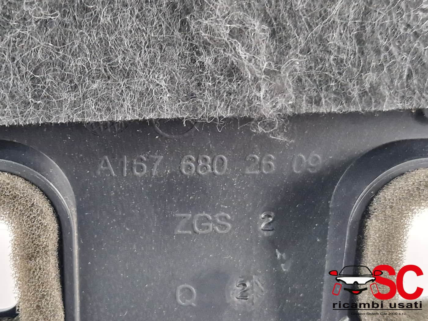 RIVESTIMENTO CRUSCOTTO MERCEDES GLE W167 A1676802609 (18>)