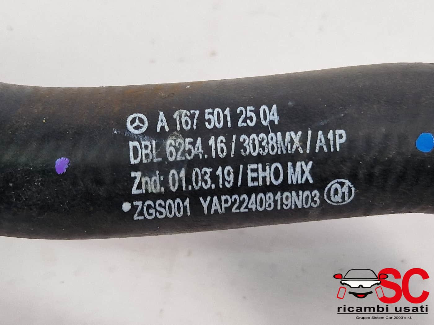A0005061500 ELETTROVALVOLA MERCEDES GLE W167 diesel
