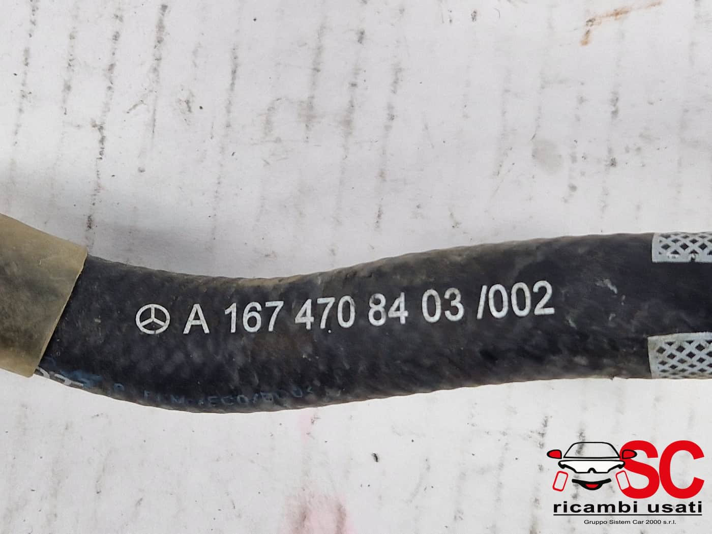 A1674708403 TUBI DI RITORNO DEL CARBURANTE INIETTORI MERCEDES GLE W167 diesel