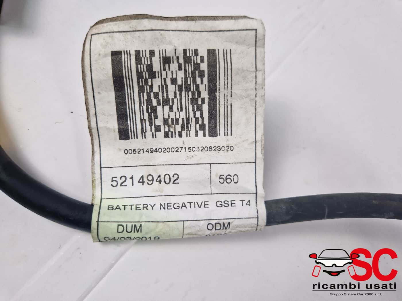 52149402 CABLAGGIO JEEP Compass Serie Diesel