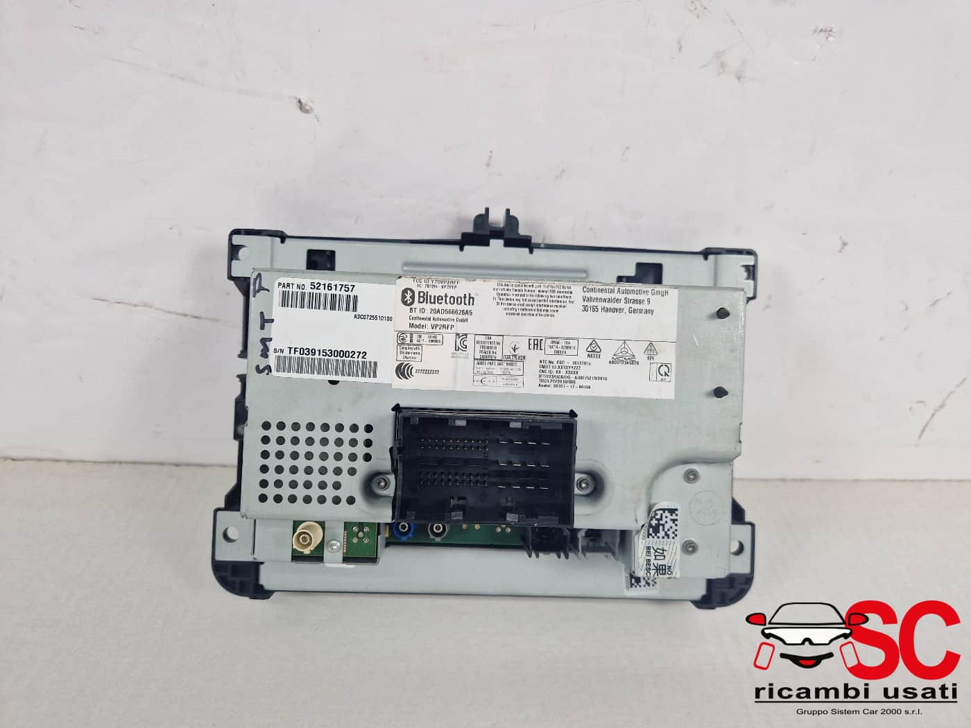 AUTORADIO JEEP Compass Serie 52183808 (16>)