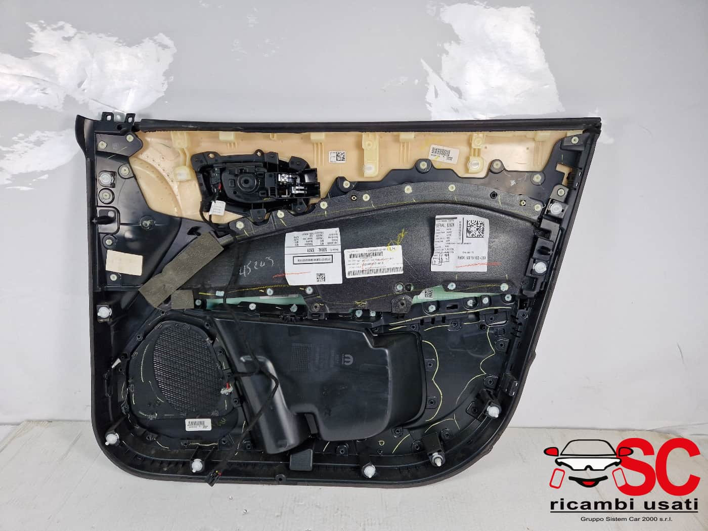 PANNELLO INTERNO PORTIERA ANT SX JEEP Compass Serie 735753402 (16>)