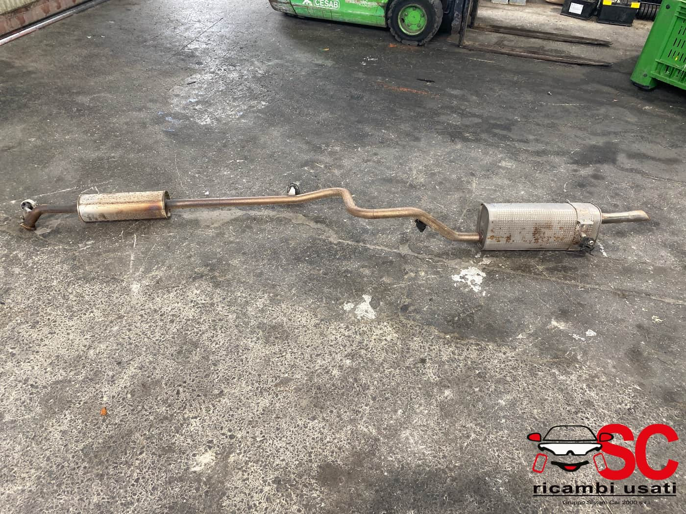 MARMITTA COMPLETA DI TERMINALE SCARICO OPEL Mokka Serie 9827091080 (20>)