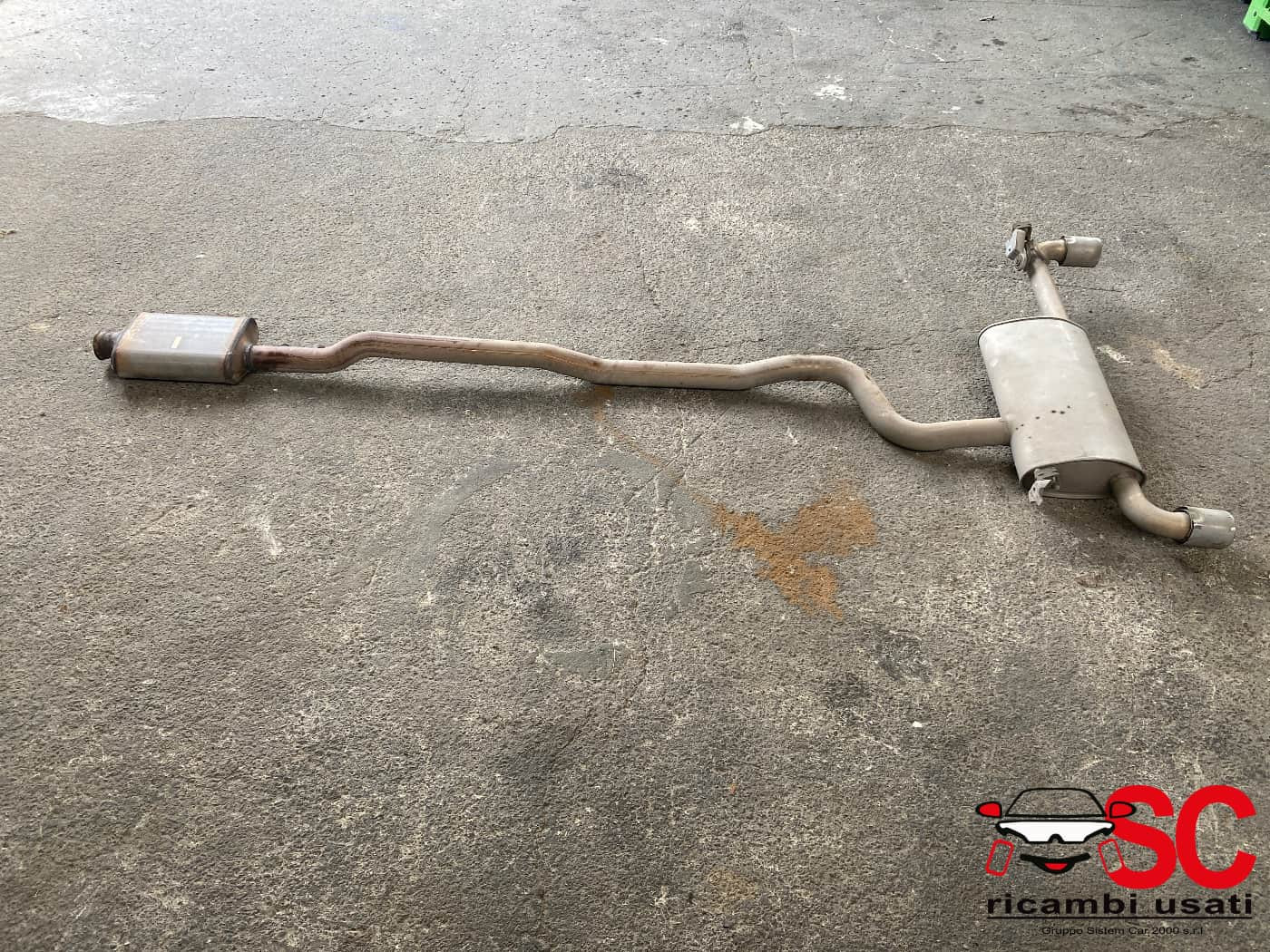 MARMITTA COMPLETA DI TERMINALE SCARICO BMW X2 F39 (18>)